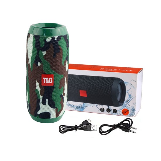 T&G WIRELESS BLUETOOTH SPEAKER BOX TG-117 TF CARD/U DISK/AUXILIARY/FM RADIO 4.2 MILITARY T&G WIRELESS BLUETOOTH SPEAKER BOX TG-117 TF CARD/U DISK/AUXILIARY/FM RADIO 4.2 MILITARY